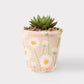 Floral Pattern Pot