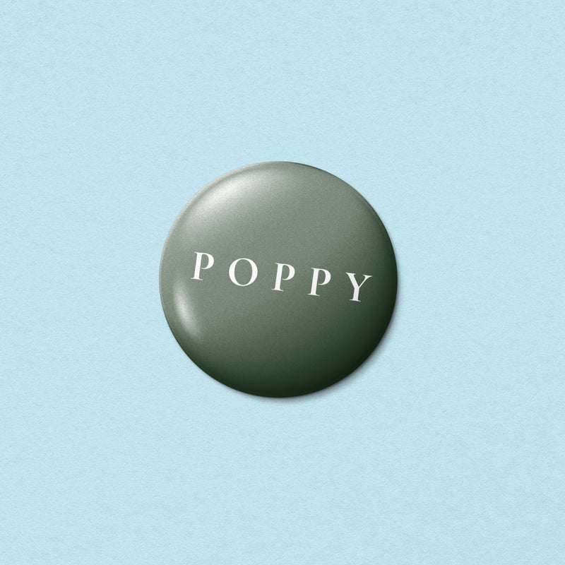 Poppy Fridge Magnet